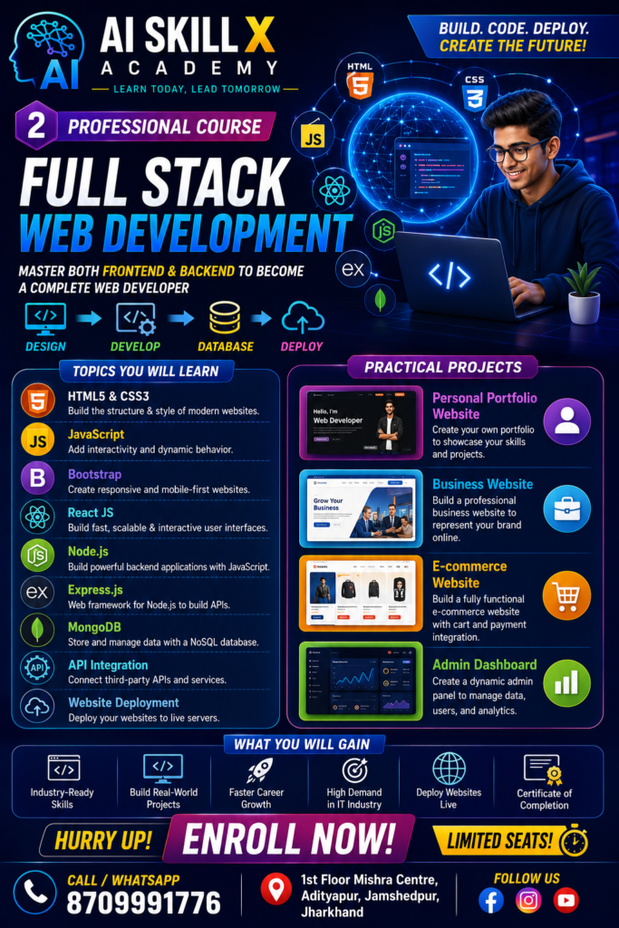 full stack web development